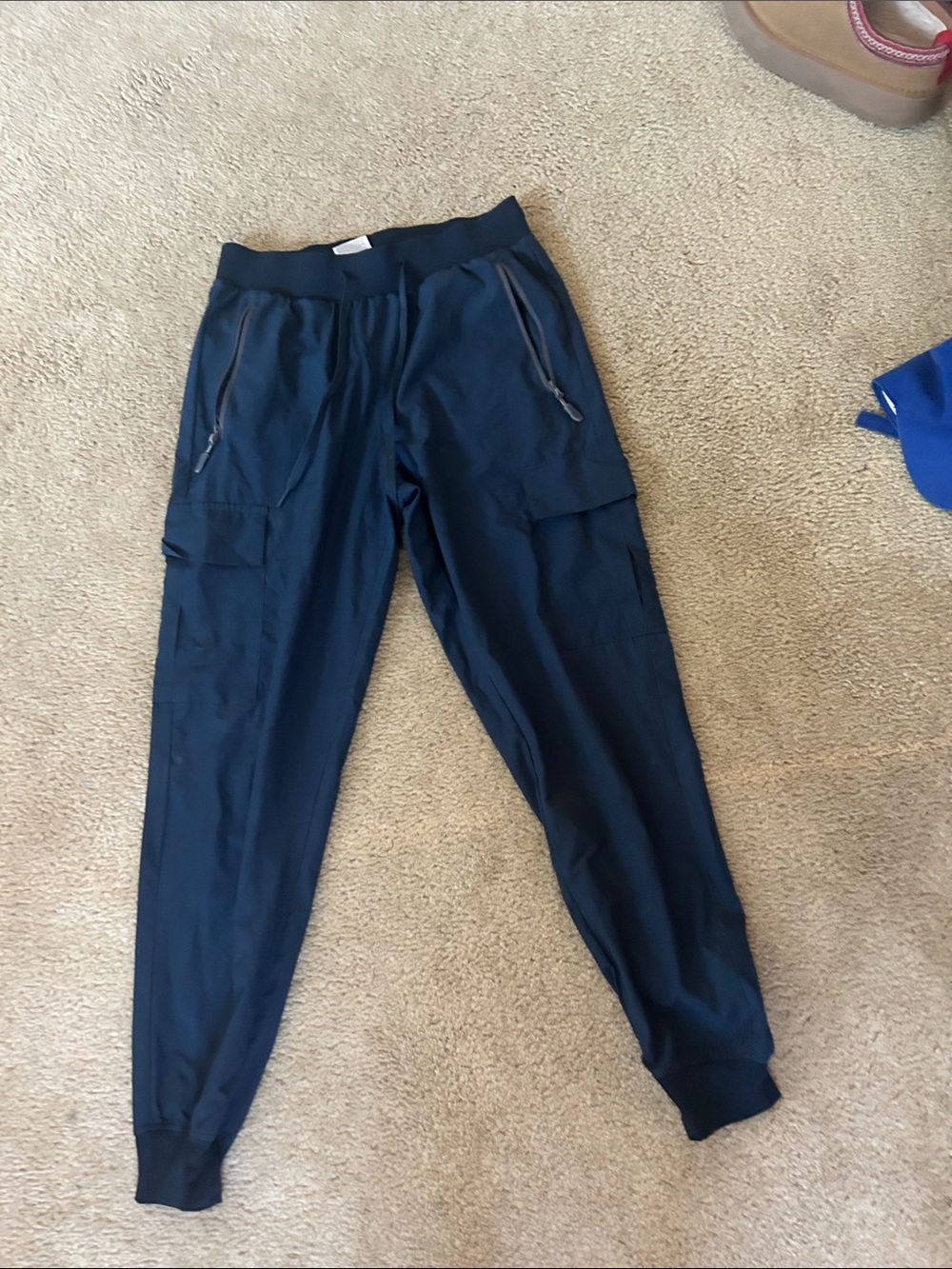 Women’s Navy Cargo Jogger Pants - Unbranded